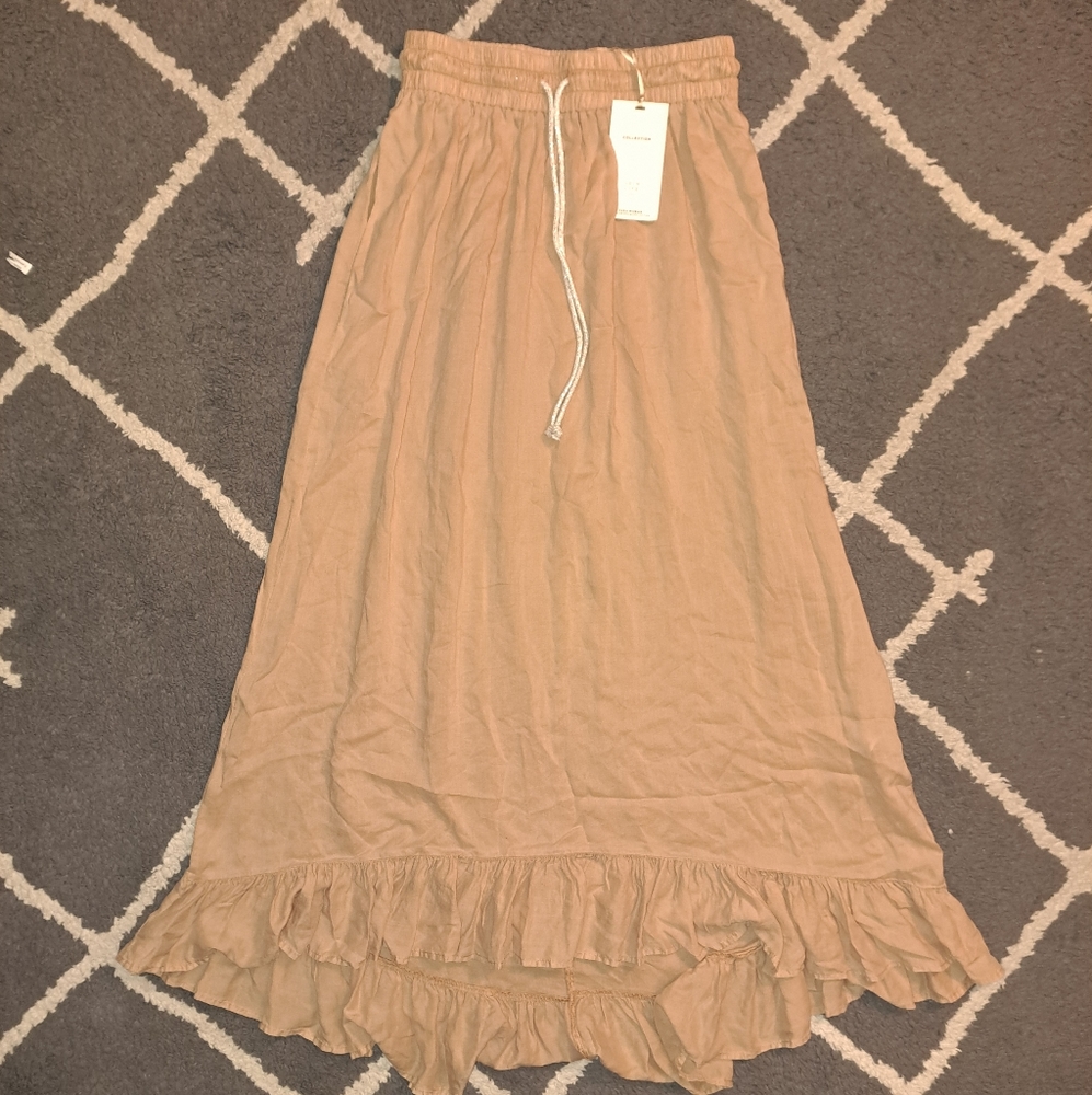 Zara Join Life Collection Women  PremiumDenim Collection Size S small Tan/beige